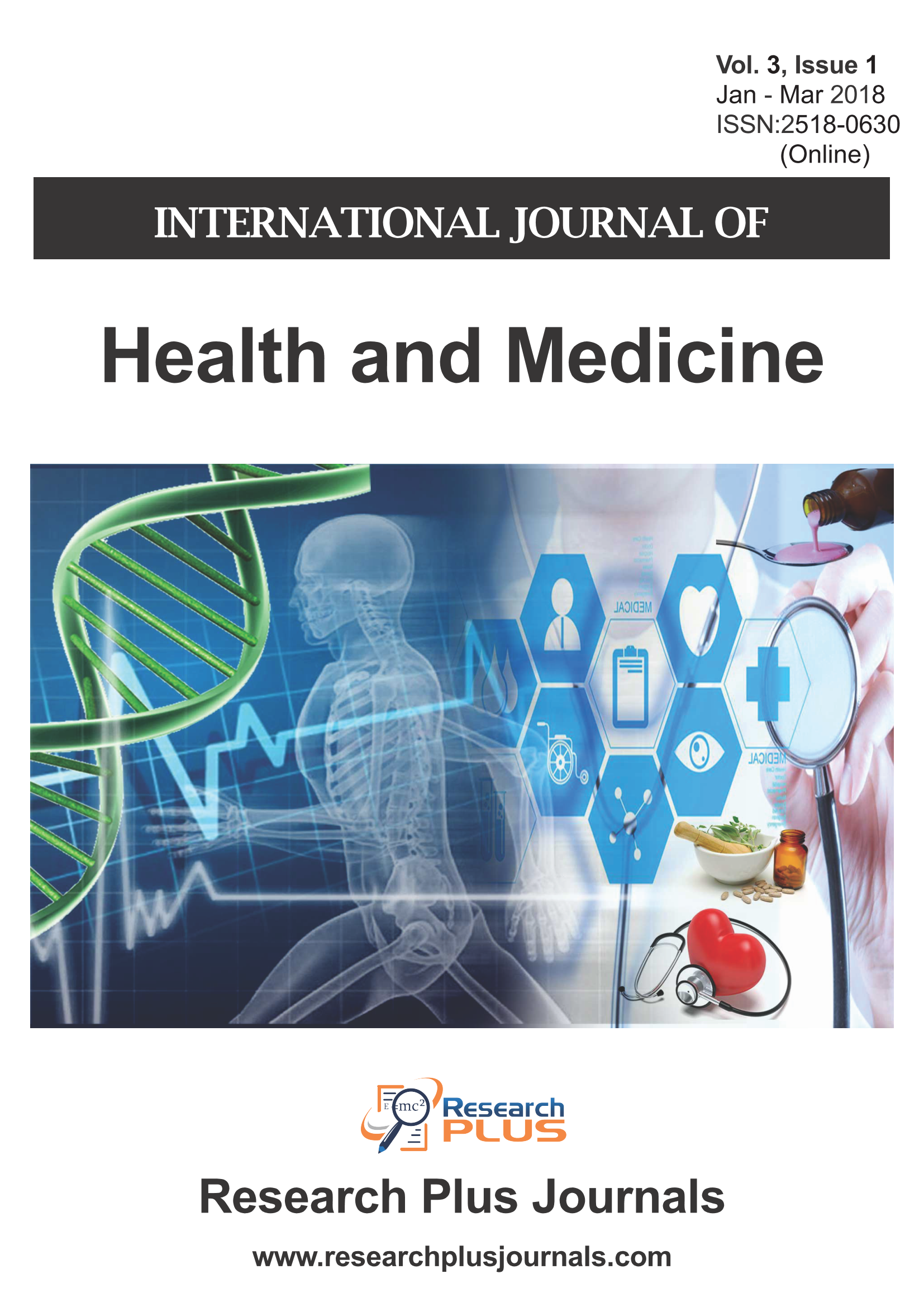 Volume 3, Issue 1, International Journal of Health and Medicine (IJHM) (Online ISSN: 2518-0630)